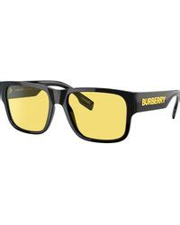 yellow burberry sport sunglasses|unisex Burberry sunglasses.